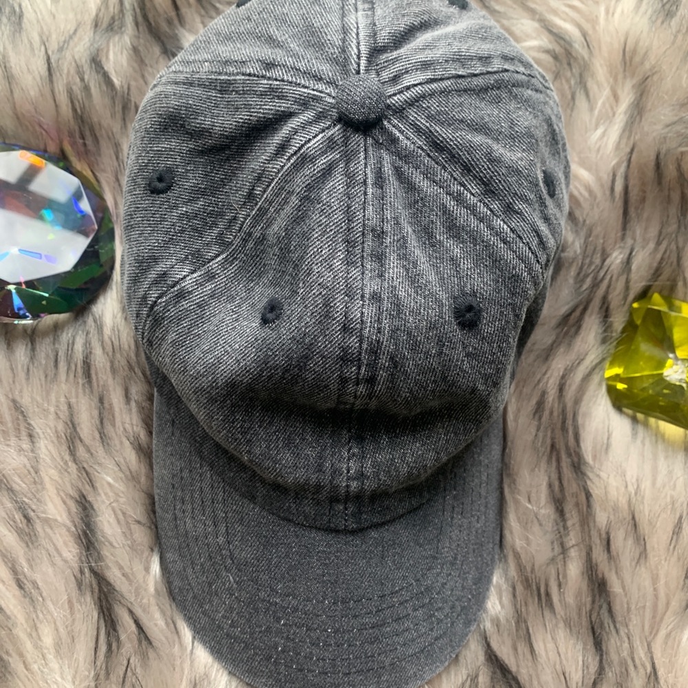 Denim dad hat